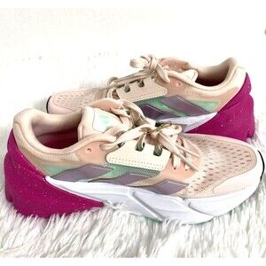 Adidas Adistar 2 Running Shoes  Women's Size US 6.5 Multicolor Sport Pink Peach